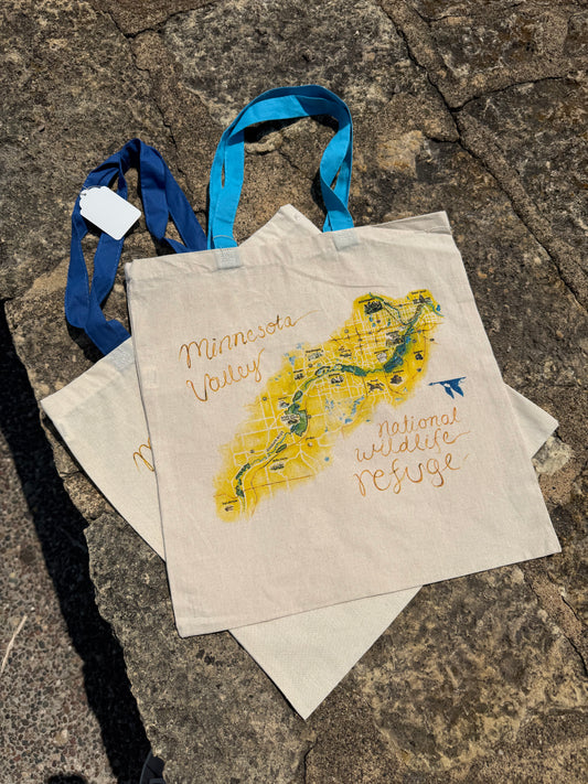Refuge Map Tote Bag