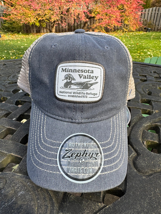 Minnesota Valley NWR Low-Profile Trucker Cap with Wood Duck Patch