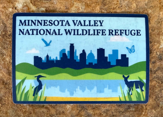 Minnesota Valley NWR Wildlife in the City Vinyl Sticker